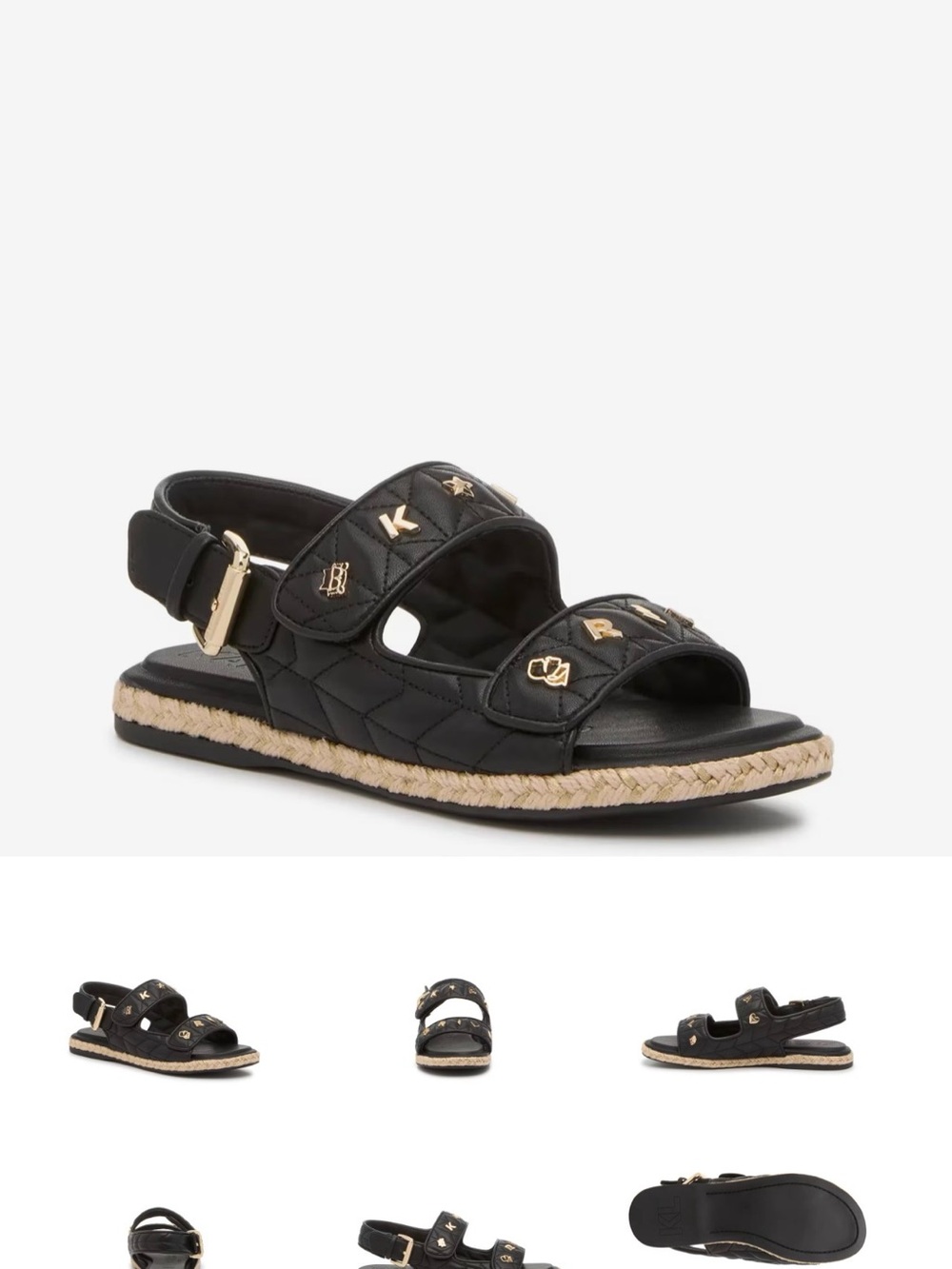Karl Lagerfeld - Paris Charley Stud Sandal - 8.5